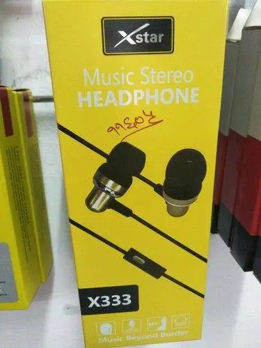 Xstar X-333 Ultra Bass Music Stereo Earphone With Mic Noise Cancellation And Remote 1