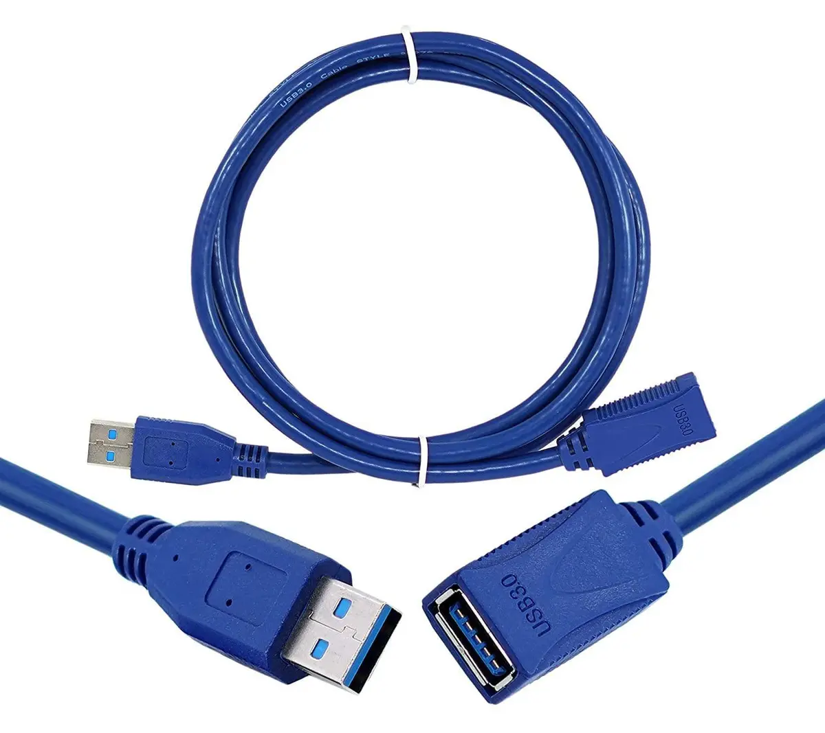 Dealsplant Usb 3.0 Male To Female Extension Cable 130Cm Super Speed 5Gbps For Laptop/Pc/Printers 2