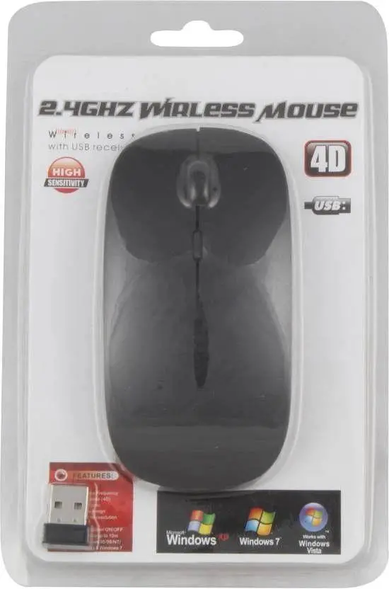 Yashi 2.4Ghz 4D Wireless Optical Gaming Mouse 1