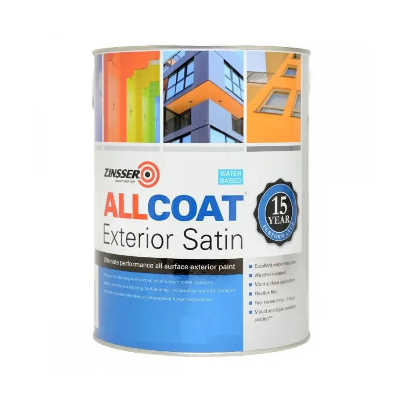Zinsser Allcoat Interior & Exterior Satin - Colour Match 1