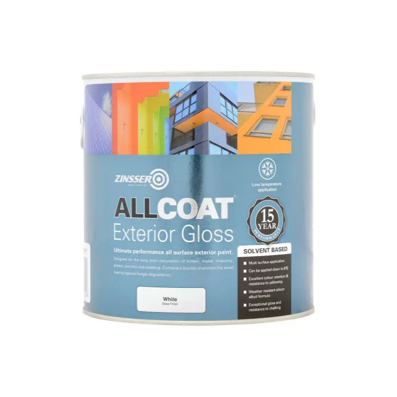 Zinsser Allcoat Exterior Gloss (Solvent-Based) - Colour Match 1