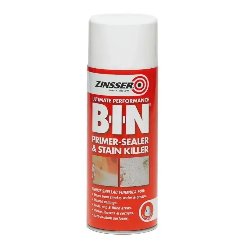 Zinsser Bin Aerosol Spray Primer 400Ml 1