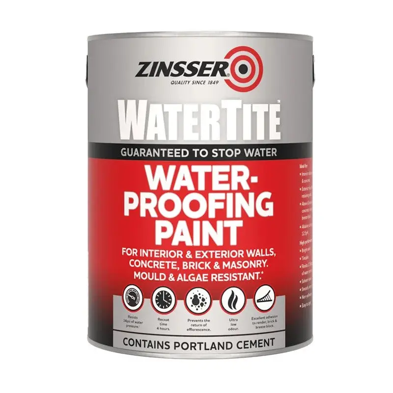 Zinsser Watertite 5L Waterproofing Paint 1