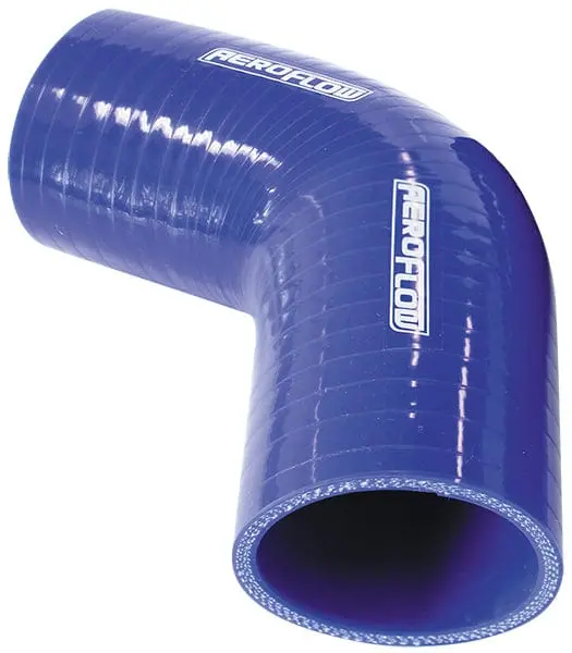 Gloss Blue High-Temp Silicone Radiator Elbow – 2" I.D., 67° Angle (Af9008-200) 1