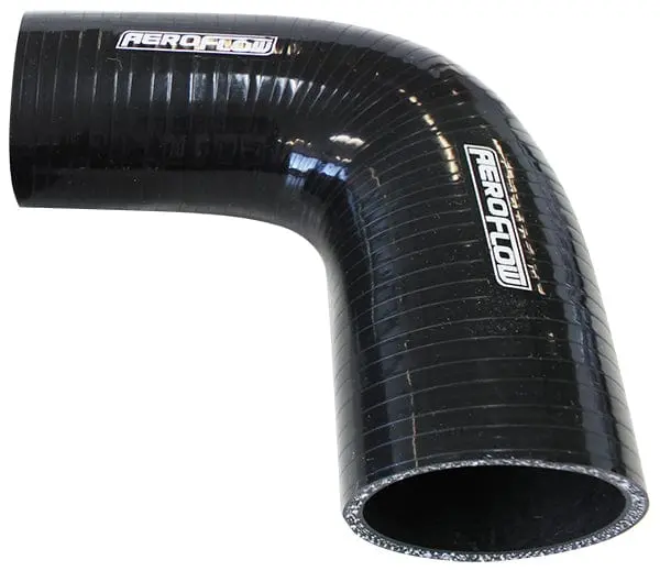 Gloss Black 90° Silicone Hose Reducer – 2.25" To 2" Id 1