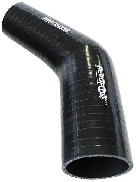 Gloss Black Silicone Hose Reducer/Expander – 45°, 44Mm To 32Mm 1