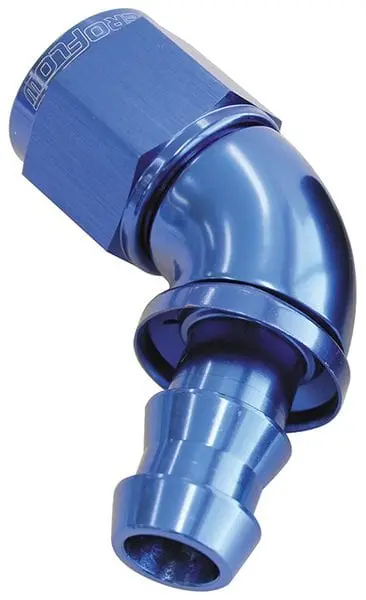 510 Series 60° Tight-Bend Push-Lock Hose End –6An (Af518-06) 1