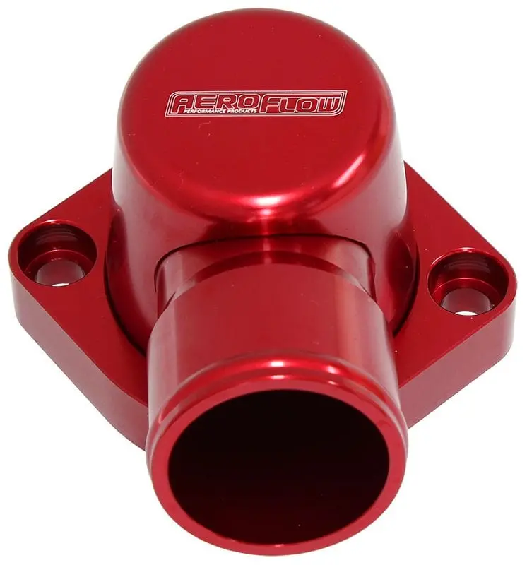 Red Billet Thermostat Housing – Af64-4037R For Improved Cooling System Aesthetics 1