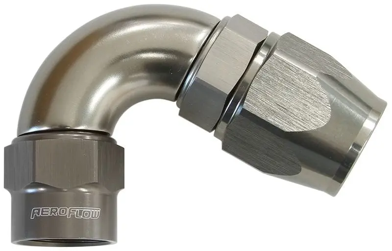 Kryptalon Af7854-10 Heavy-Duty Swivel Hose End – -10An, 120° Rotating, Stainless Steel Body 1