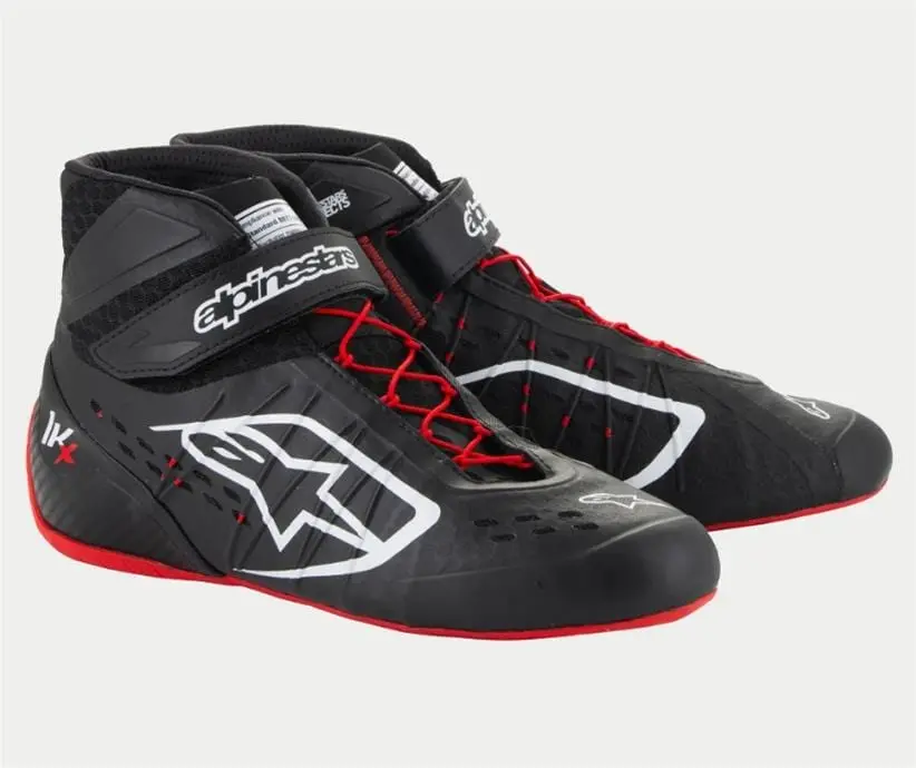 Alpinestars 2712124-123-8 Race Driving Shoes – Fire-Resistant Track Footwear (Size 8) 1