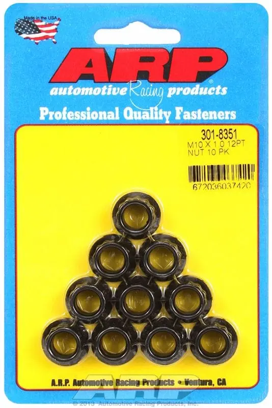 12-Point Chrome-Moly Nut – Black Oxide Finish, High-Tensile Strength (Ar301-8351) 1