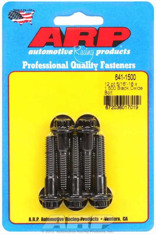 Arp 641-1500 Chromoly Steel Bolts For Strength And Durability 1