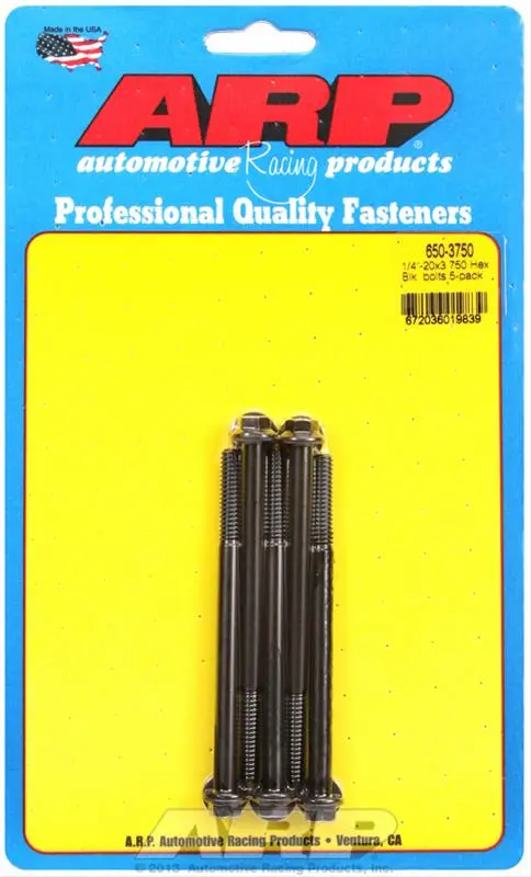 Arp Chromoly Steel Engine Bolts – High-Strength 650-3750 1