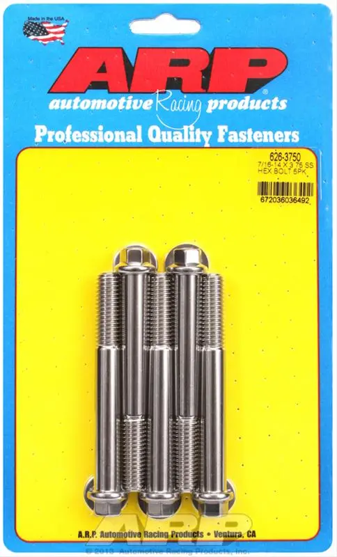 Arp Stainless Steel Engine Bolts – Corrosion-Resistant Fasteners 1
