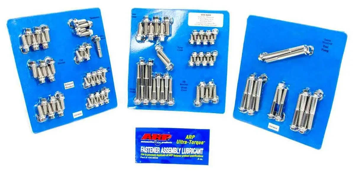 Arp Ar554-9604 Stainless Steel Engine Accessory Bolt Kit – Hex Head Set 1