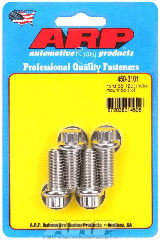 12-Point Stainless Steel Motor Mount Bolt Kit – Ar450-3101 1