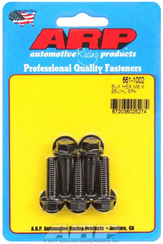 Ar661-1002 Five-Piece Hex Head Bolt Kit – Black Oxide Finish 1