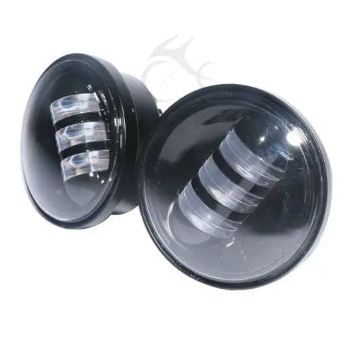 Attitude Inc. 4.5" Black Daymaker Headlight Insert For Harley-Davidson 1