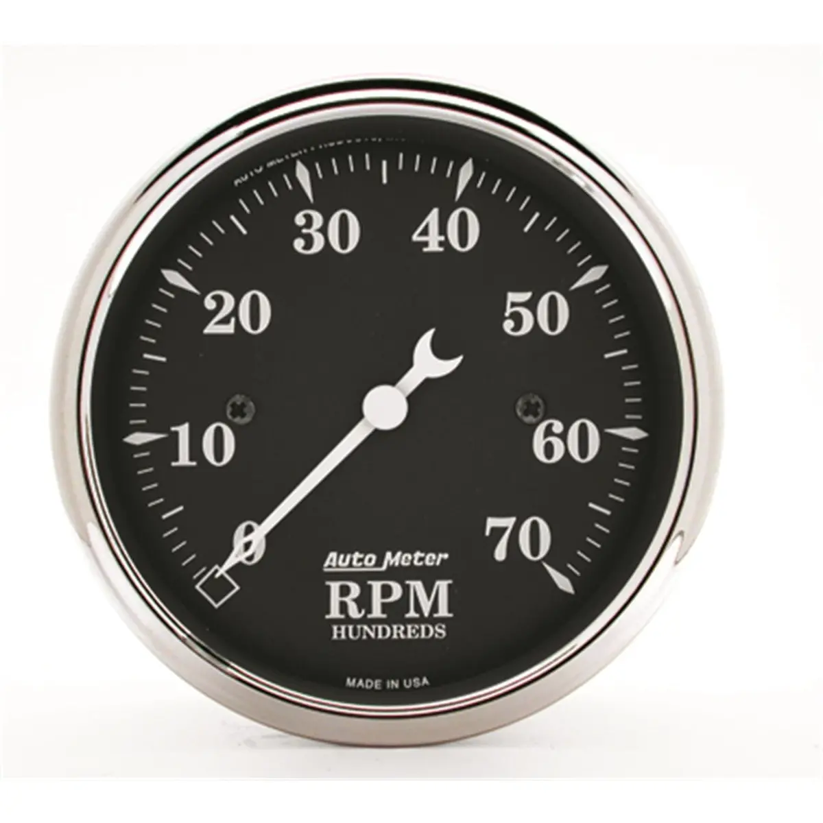Vintage-Style Black Tachometer For Classic Vehicle Instrumentation Au1798 1