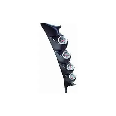 Autometer 22684 Pillar-Mount Gauge Pod For Single Or Dual Instrument Use 1