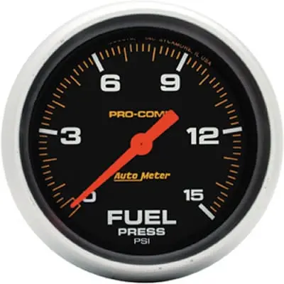 Autometer Pro-Comp Analog Gauge – 2-1/16" Diameter, Mechanical Pressure Readout (5461) 1