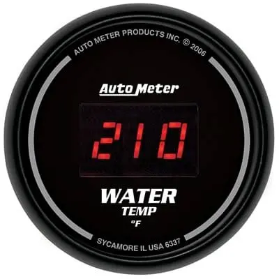 Autometer 6337 Sport-Comp Digital Gauge – 3.5-Inch Lcd Display With Data Logging 1