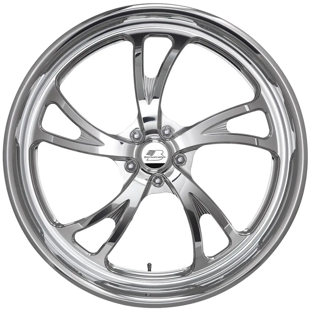 Billet Specialties Blvd Series 90-Degree Polished Custom Wheel Set Dt90286 1