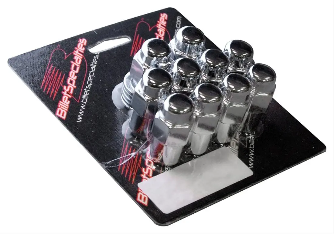 Billet Specialties Chrome Lug Nuts – 12-Point, High-Strength Alloy (999994) 1