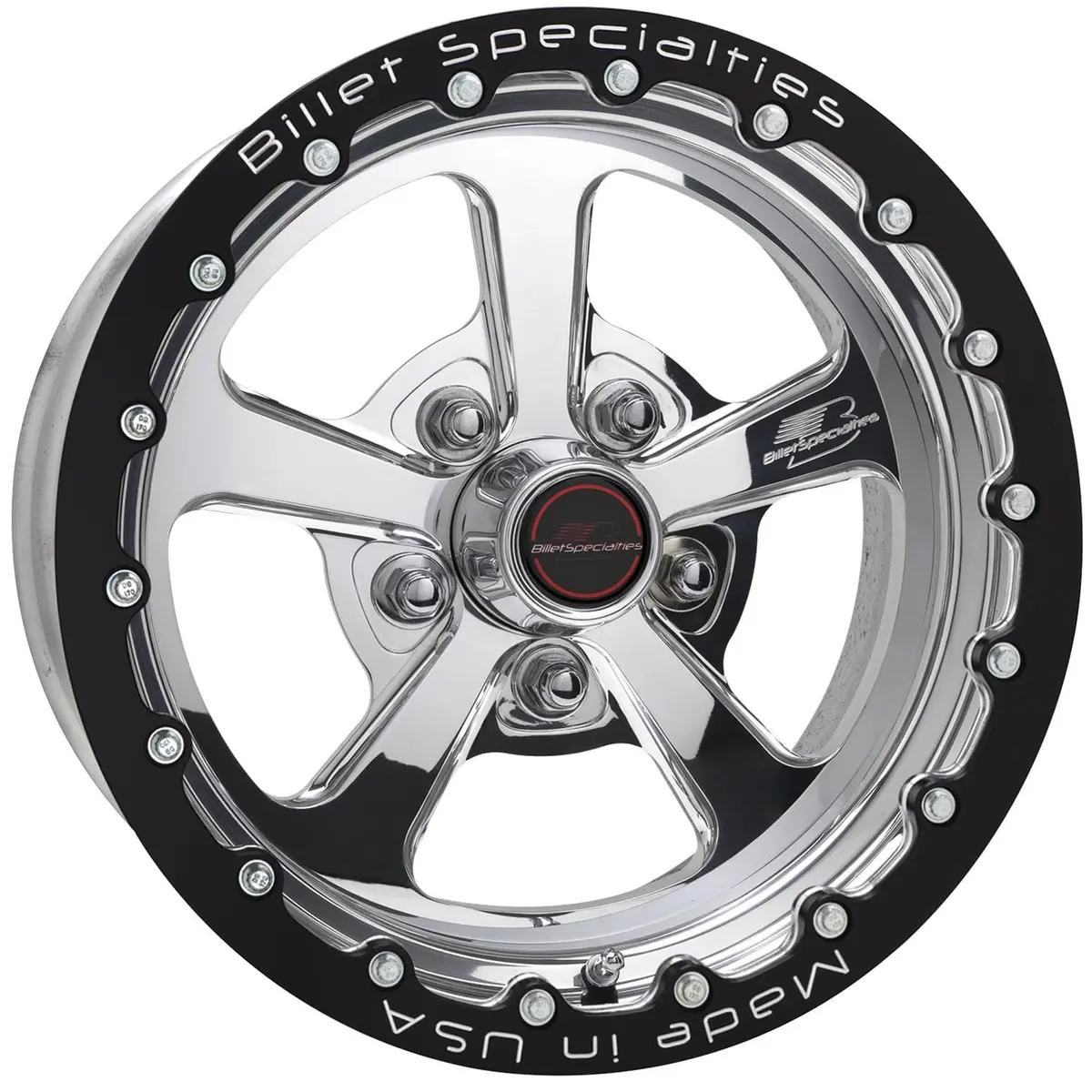 Billet Specialties Rsb Series 12-Inch Polished Billet Wheels Rsb95126135N 1