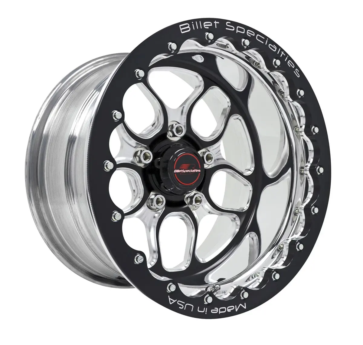 Billet Specialties Brsb25146555N Win Lite Beadlock Wheel – Black Anodized 1