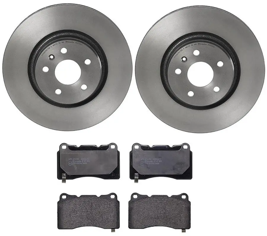 Brembo Kt04190 Premium Disc Brake Pad And Rotor Combination Kit 1