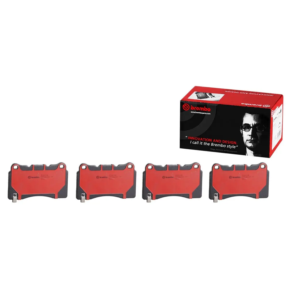 Brembo Disc Brake Pad & Rotor Combo Kit - Kt04327 1