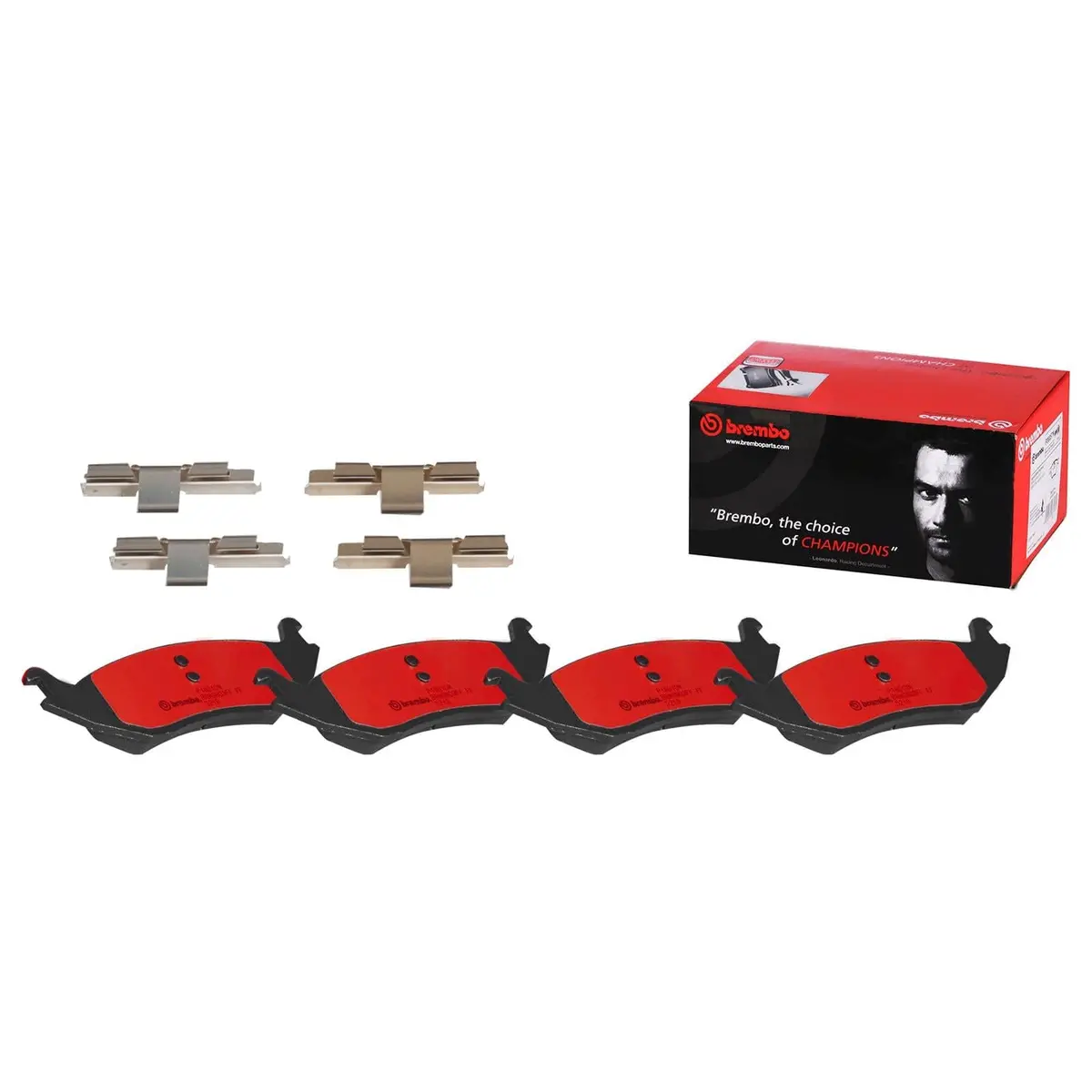 Brembo Nao Ceramic Brake Pads – Front (P78027N) 1