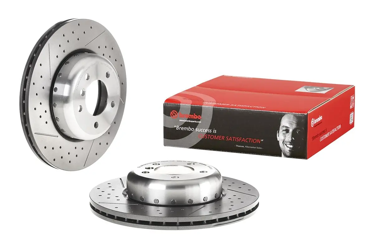 Brembo 09.C420.13 Uv-Coated Performance Brake Rotors 1