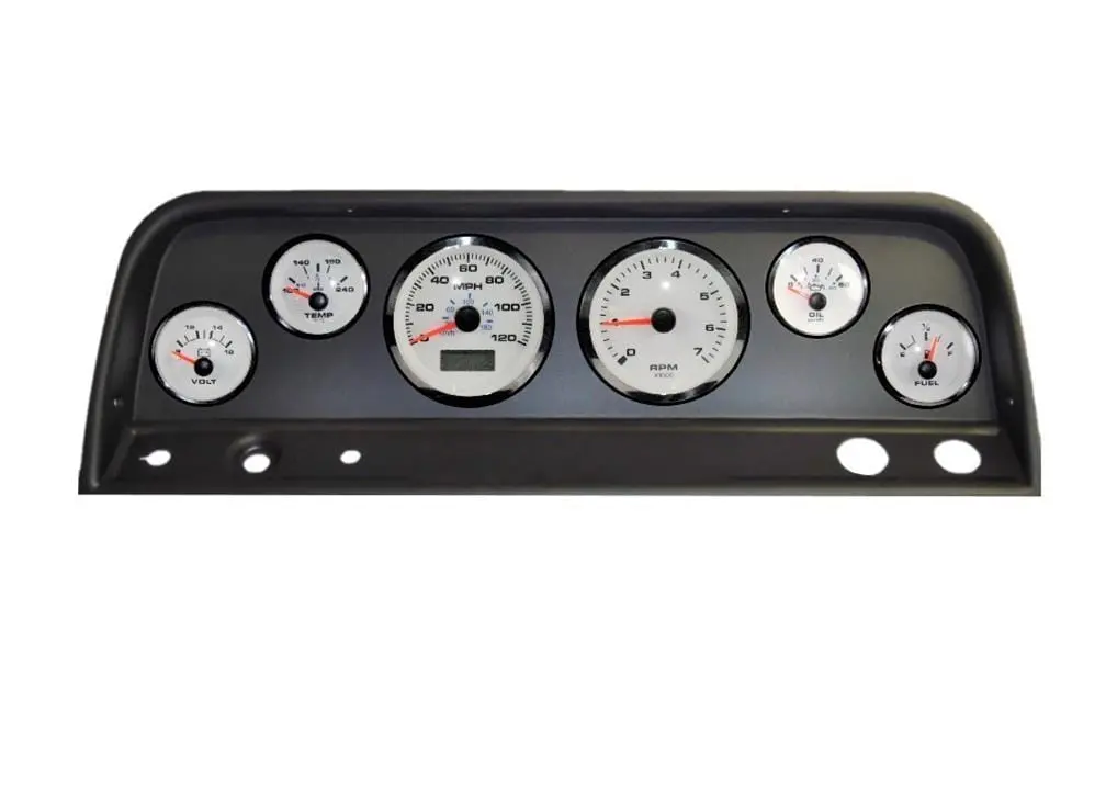 Classic Dash 10764Wp11 Vintage-Style Instrument Cluster Kit 1