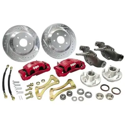 Classic Performance 5-Lug Front Disc Brake Conversion Kit For Ford F-100 (5356Cbk-4.75) 1