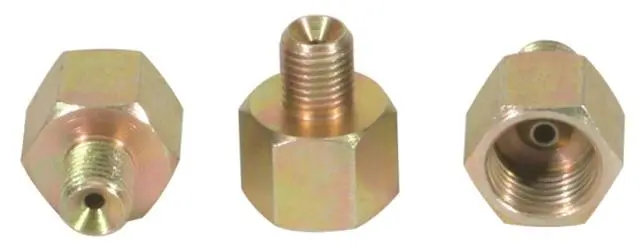 Classic Performance Master Cylinder Adapter Fittings – Brake System Conversion Hardware (45045) 1