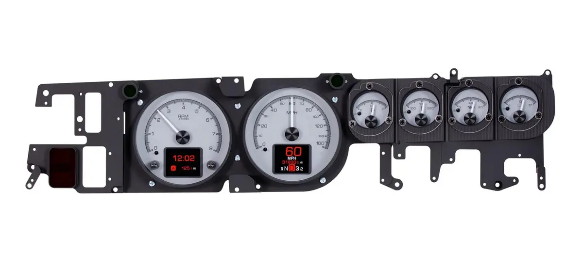 Dakota Digital Hdx-68D-Chg-S Analog Gauge System – Direct-Fit Dashboard Display 1