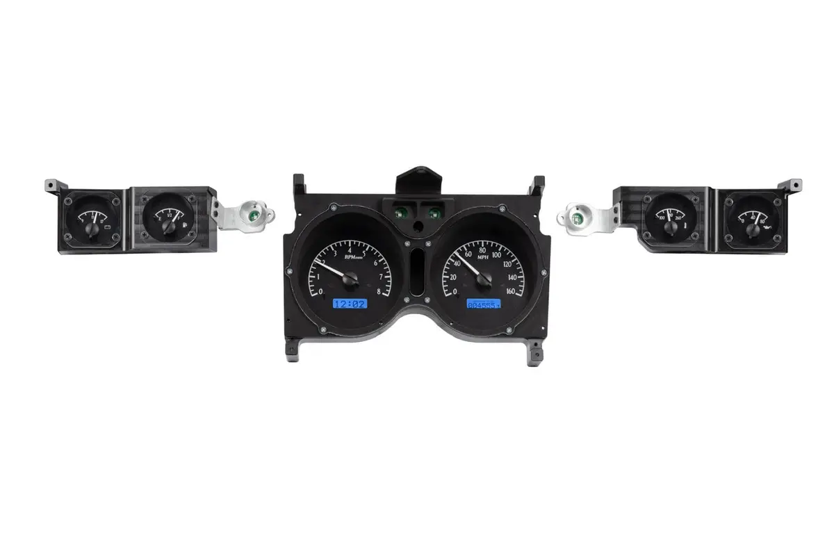 Dakota Digital Vhx-73C-Cvl-K-B Analog Gauge Cluster With Can Bus 1