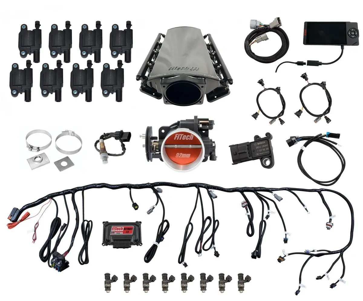 Fitech 78012 Ultimate Ls Efi System – 500 Hp Self-Tuning Fuel Injection 1