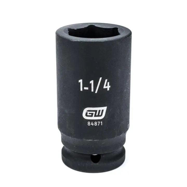 Gearwrench 84869 Impact Socket Set – 1/2" Drive, Chrome-Moly Steel, Deep Well Design 1