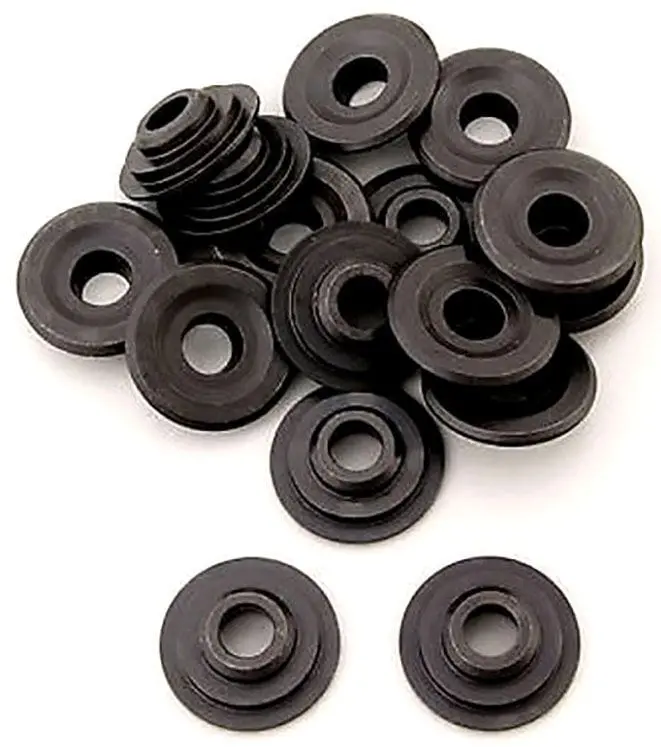 Chrome-Moly Valve Spring Retainers – 1.065" Od × .730" Id, Raised Profile (Isk36) 1