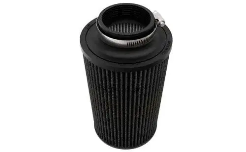 K&N Tapered Clamp-On Air Filter – 3" Diameter, High-Flow Black Media (Knru-3109Hbk) 1
