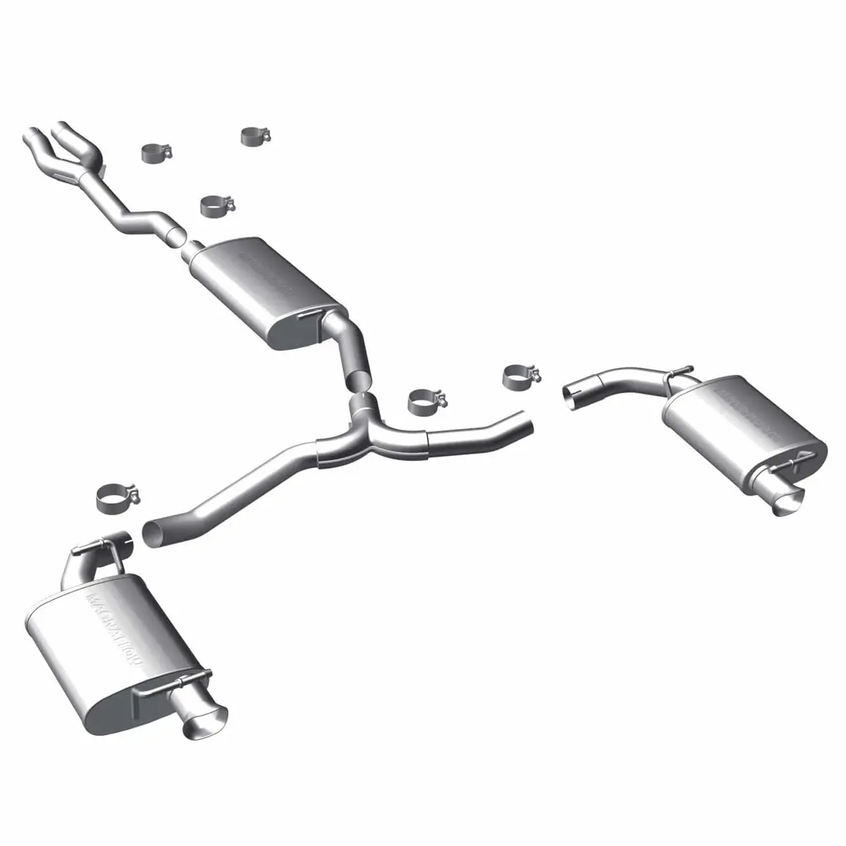 Magnaflow Street Series Exhaust System – High-Performance Direct-Fit Kit 15492 1