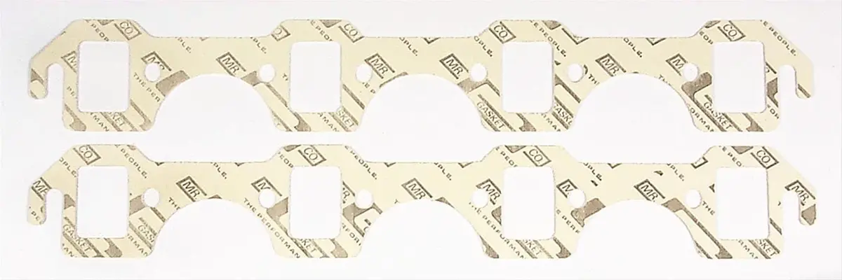 Mr. Gasket Heavy-Duty Exhaust Flange Gaskets – Multi-Layer Steel, Model 253 1