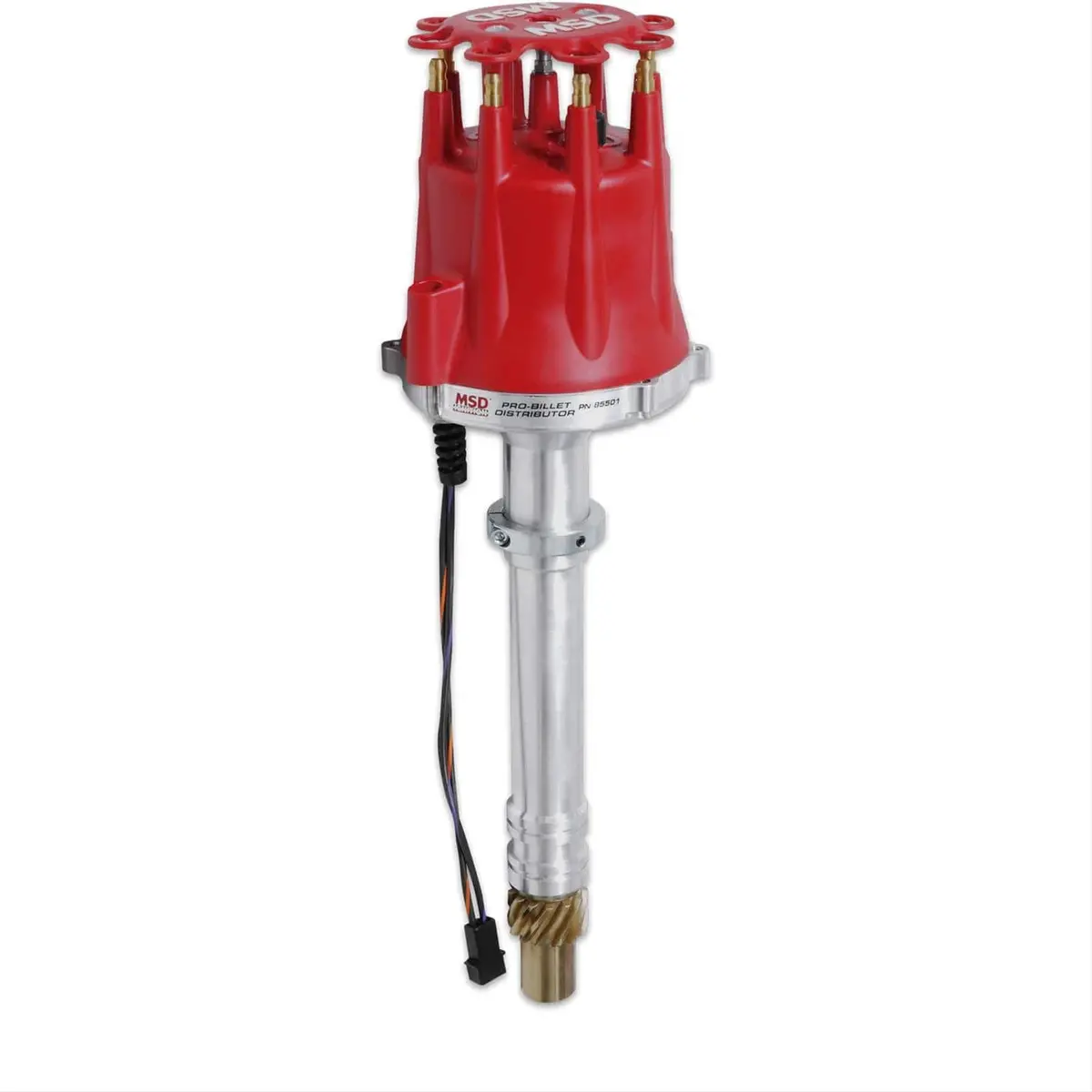 Msd Pro-Billet Locked-Out Distributor – Race-Ready Ignition Timing Control 85501 1