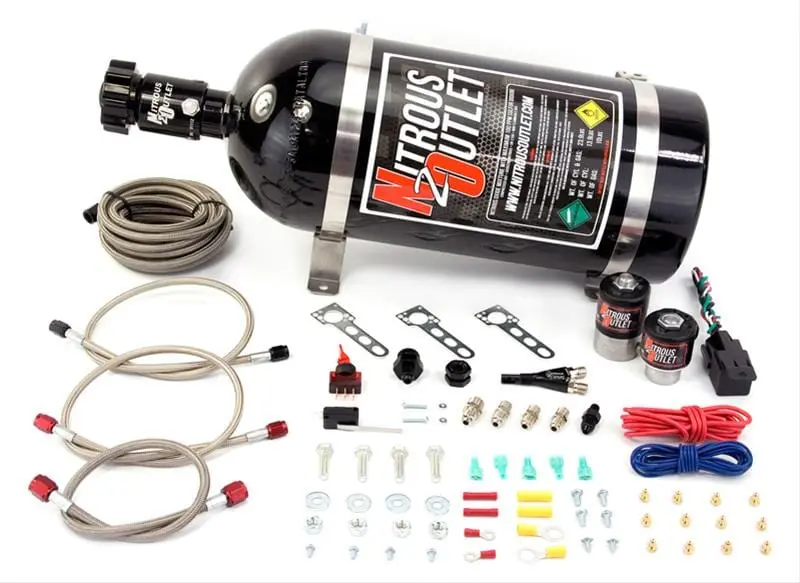 Nitrous Outlet Efi Single-Nozzle Nitrous System Kit - Model 00-10010-10 1