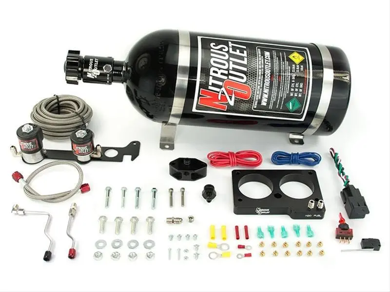 Nitrous Outlet 00-10157-12 Plate Nitrous System For Carbureted Engines 1