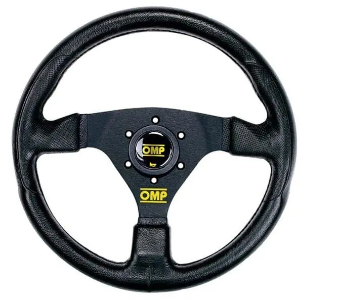 Omp Od/1981/Nn Racing Steering Wheel – Lightweight Aluminum Hub 1