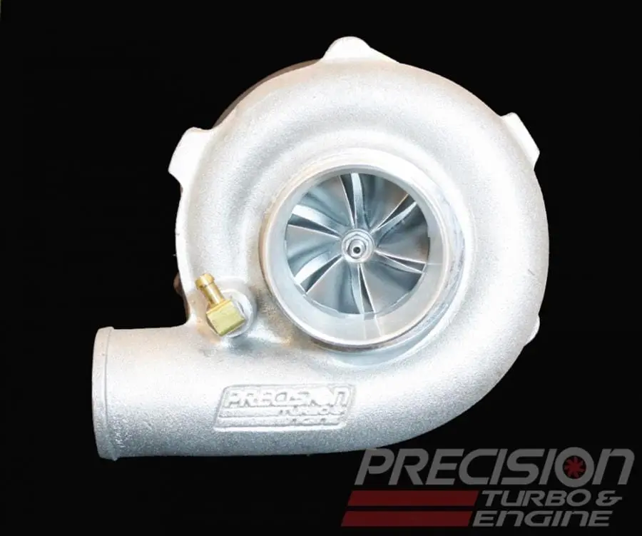 Precision Turbo Gen1 Turbocharger – Cast Housing, High-Flow Design 1